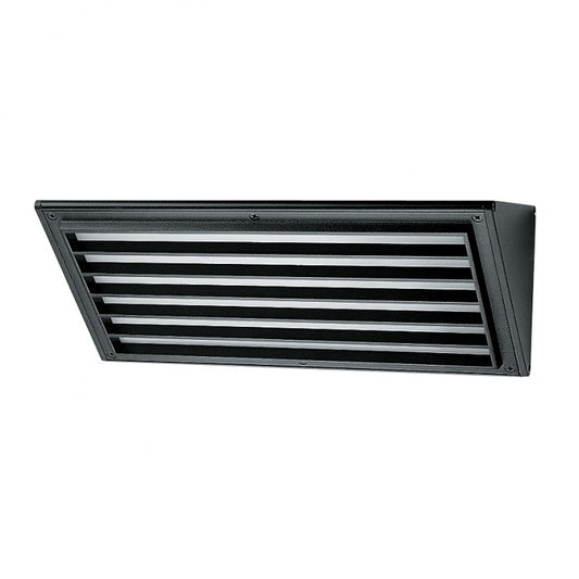 Midi Louvered LED Aluminium Triangle Bulkhead