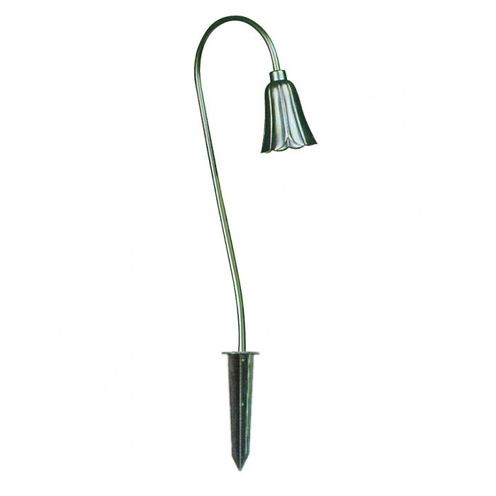 Tulip Garden Stake Light in Verde Green