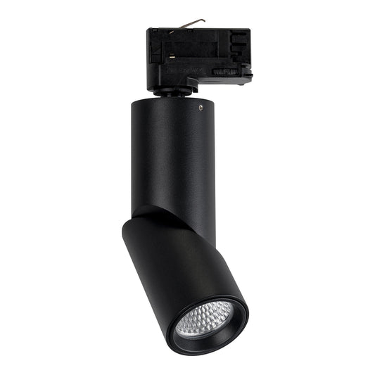Three Circuit 240v 7w Dimmable Rotatable Track Light