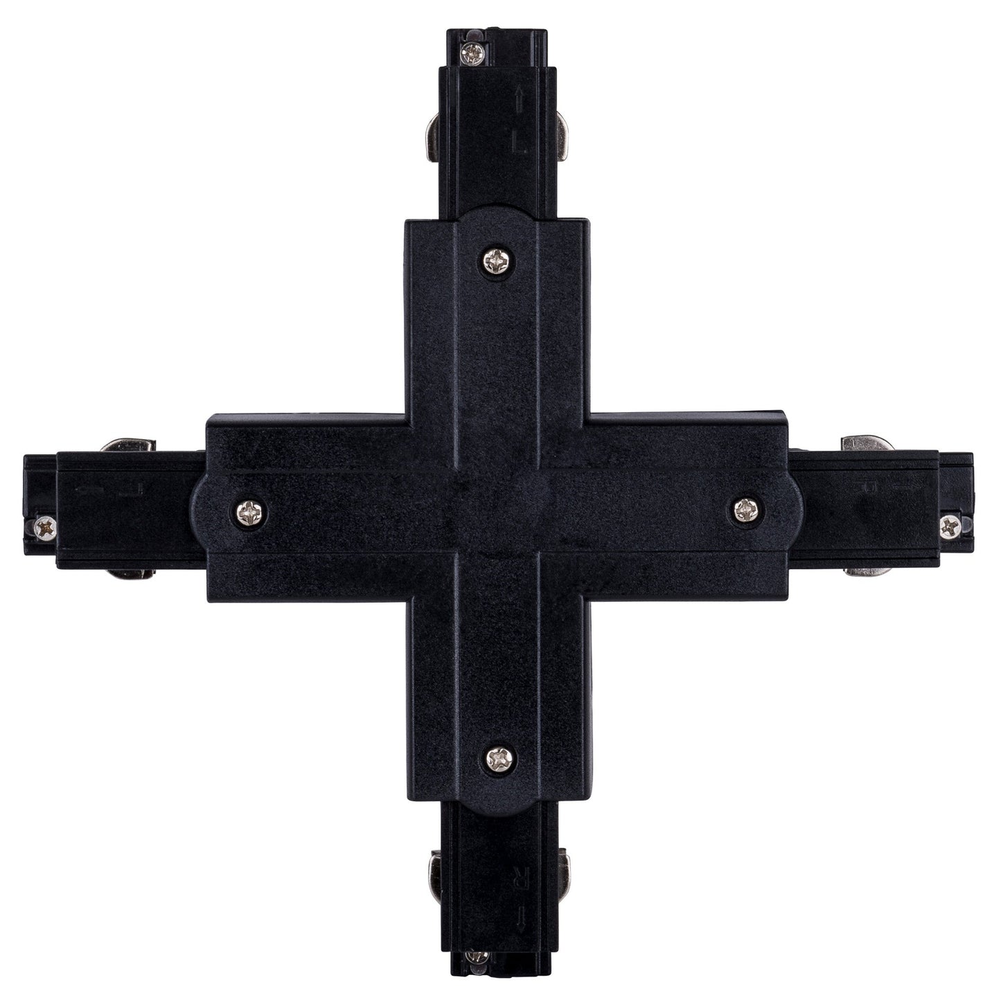 Three Circuit Track X-shape Connector