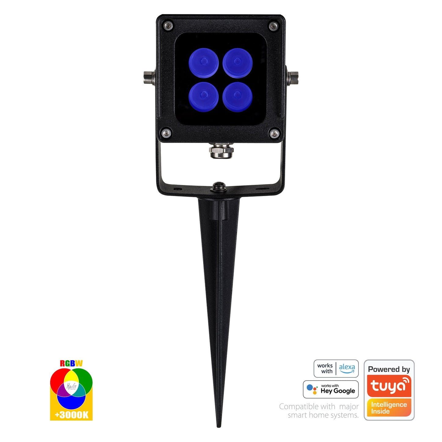 6w RGBW WIFI + IR Spot Light