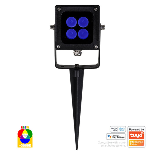 6w RGBW WIFI + IR Spot Light