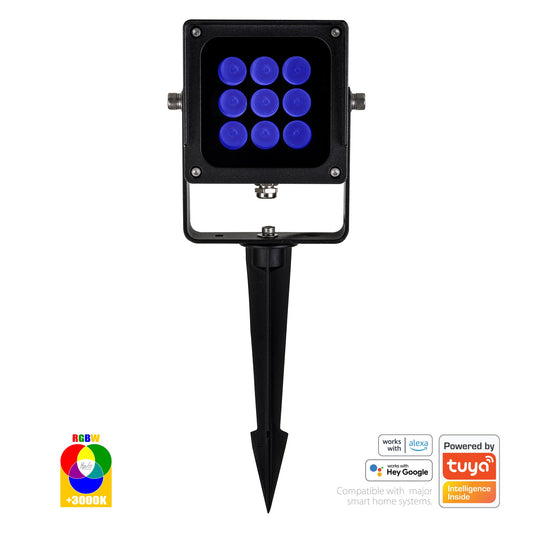 18w RGBW WIFI + IR Spot Light