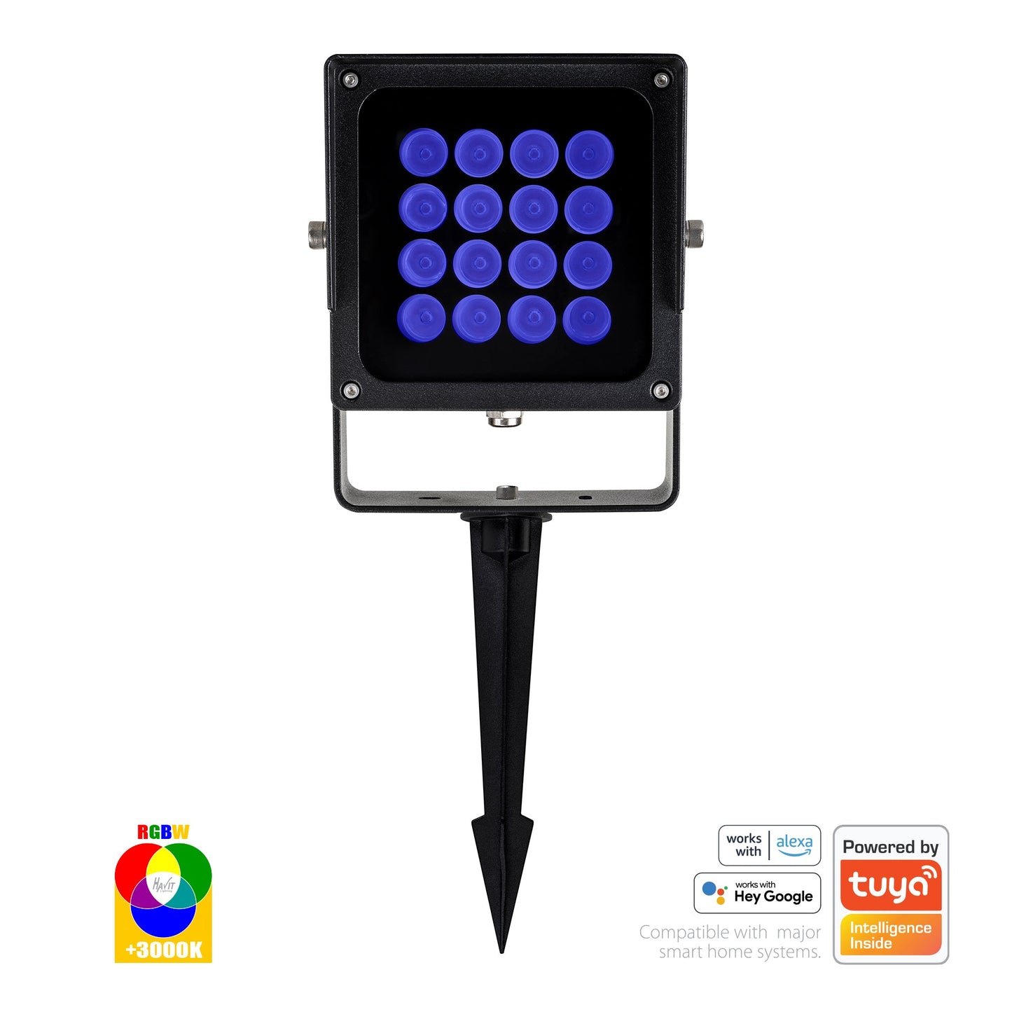 30w RGBW WIFI + IR Spot Light