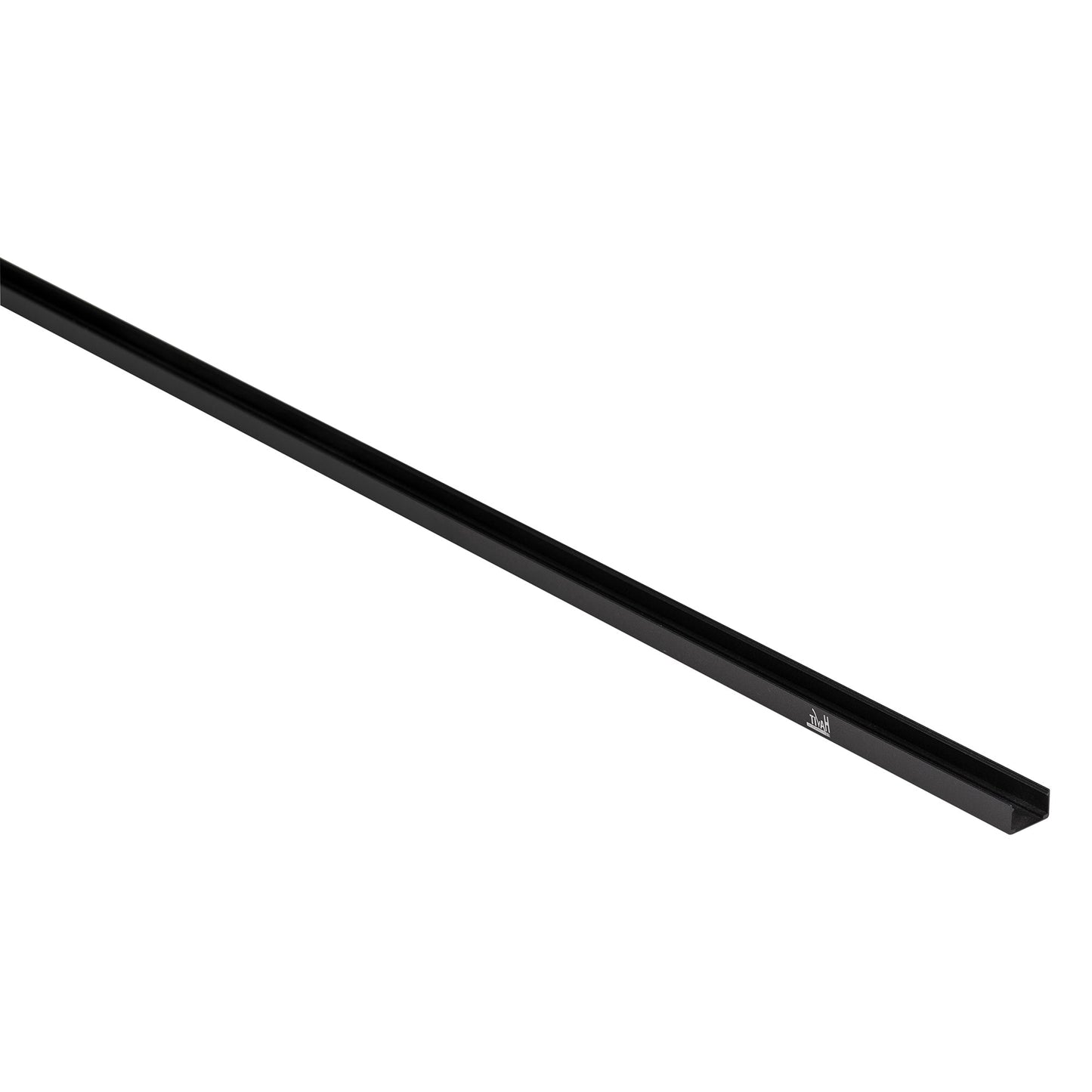 Black Aluminium Channel to suit Bendable Wall Washers