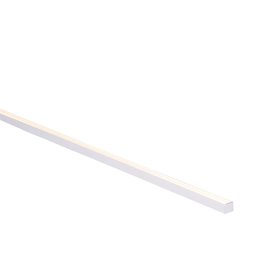 Silver 16x15mm Aluminium profile with diffuser kit