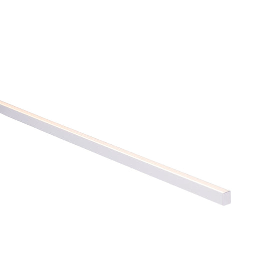 Silver 16x22mm Aluminium profile with diffuser kit