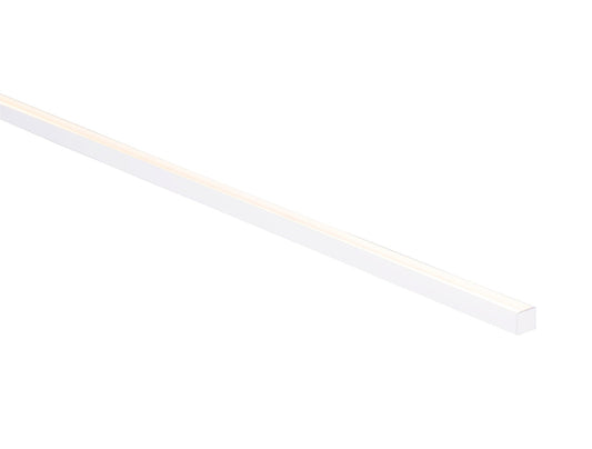 White 16x15mm Aluminium profile with diffuser kit
