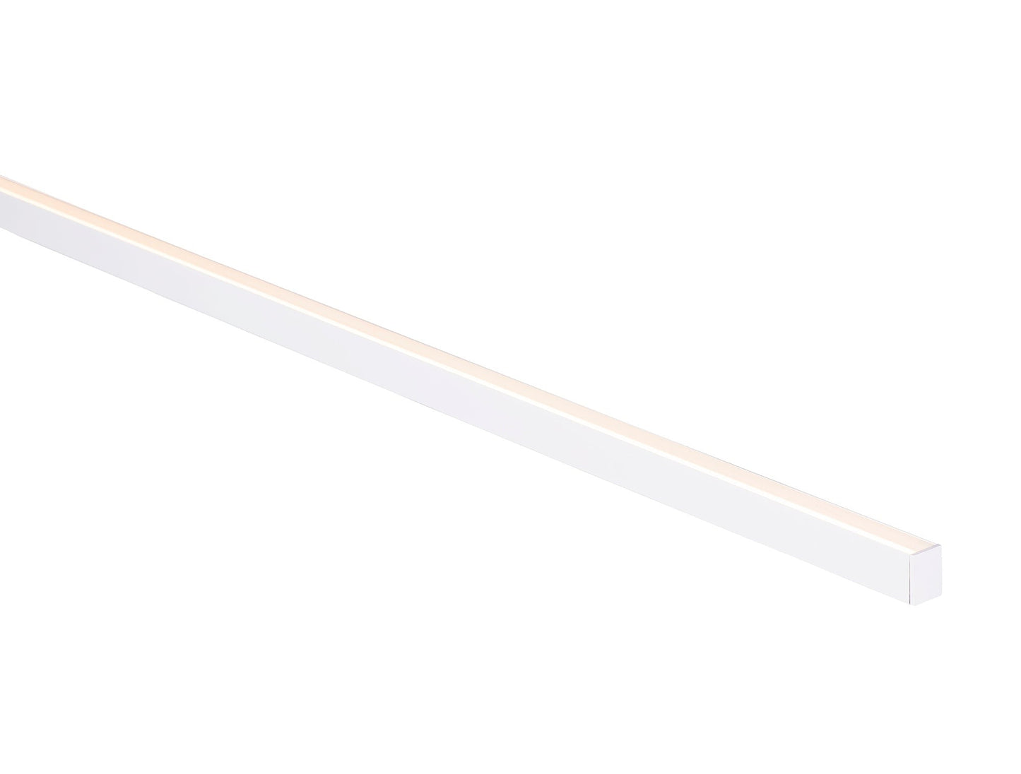 White 16x22mm Aluminium profile with diffuser kit