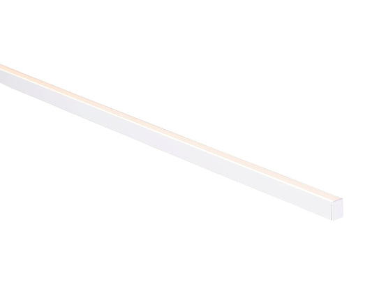White 16x22mm Aluminium profile with diffuser kit