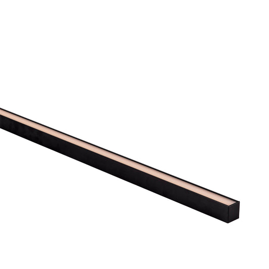 Black 32x35mm Aluminium profile with diffuser kit