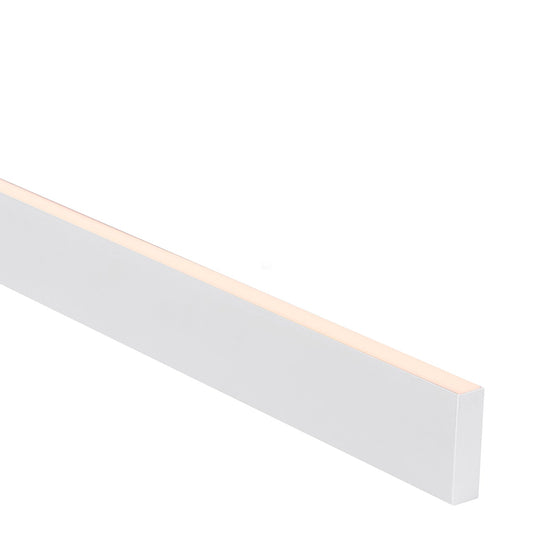 White 20x70mm Aluminium profile with diffuser