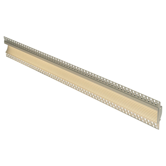 Silver 18x96mm Gyprock Aluminium profile with diffuser kit