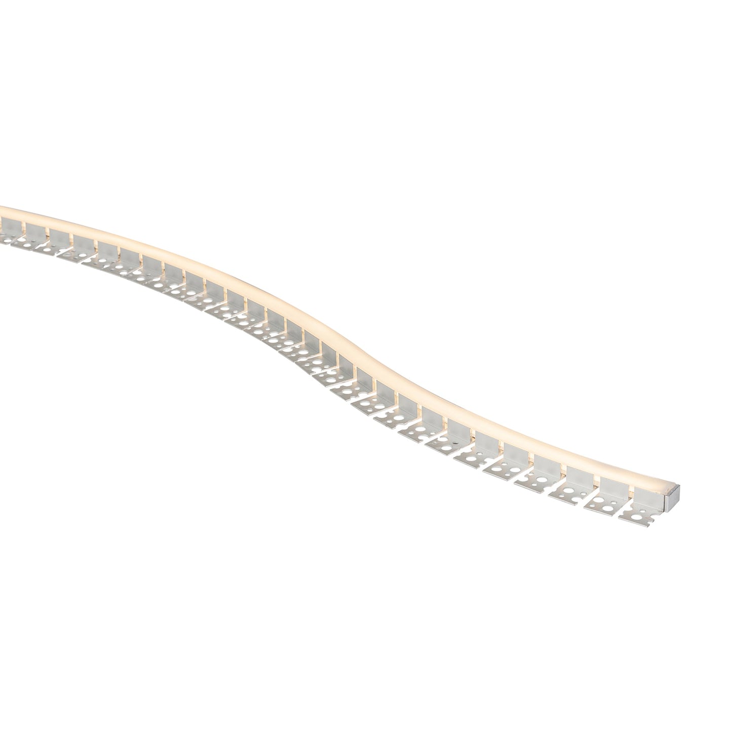 Bendable Silver Corner Gyprock Aluminium profile with diffuser kit