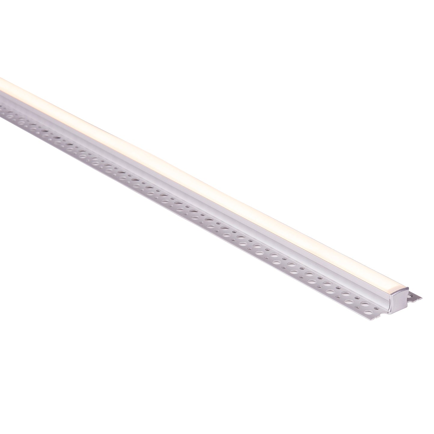 Silver 50x15mm Gyprock Aluminium profile with diffuser kit