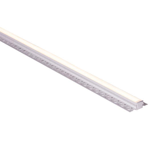 Silver 50x15mm Gyprock Aluminium profile with diffuser kit