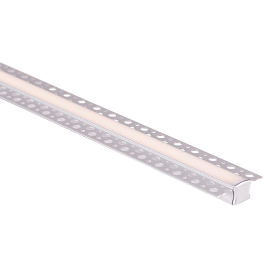 Silver 50x15mm Gyprock Aluminium profile with diffuser kit