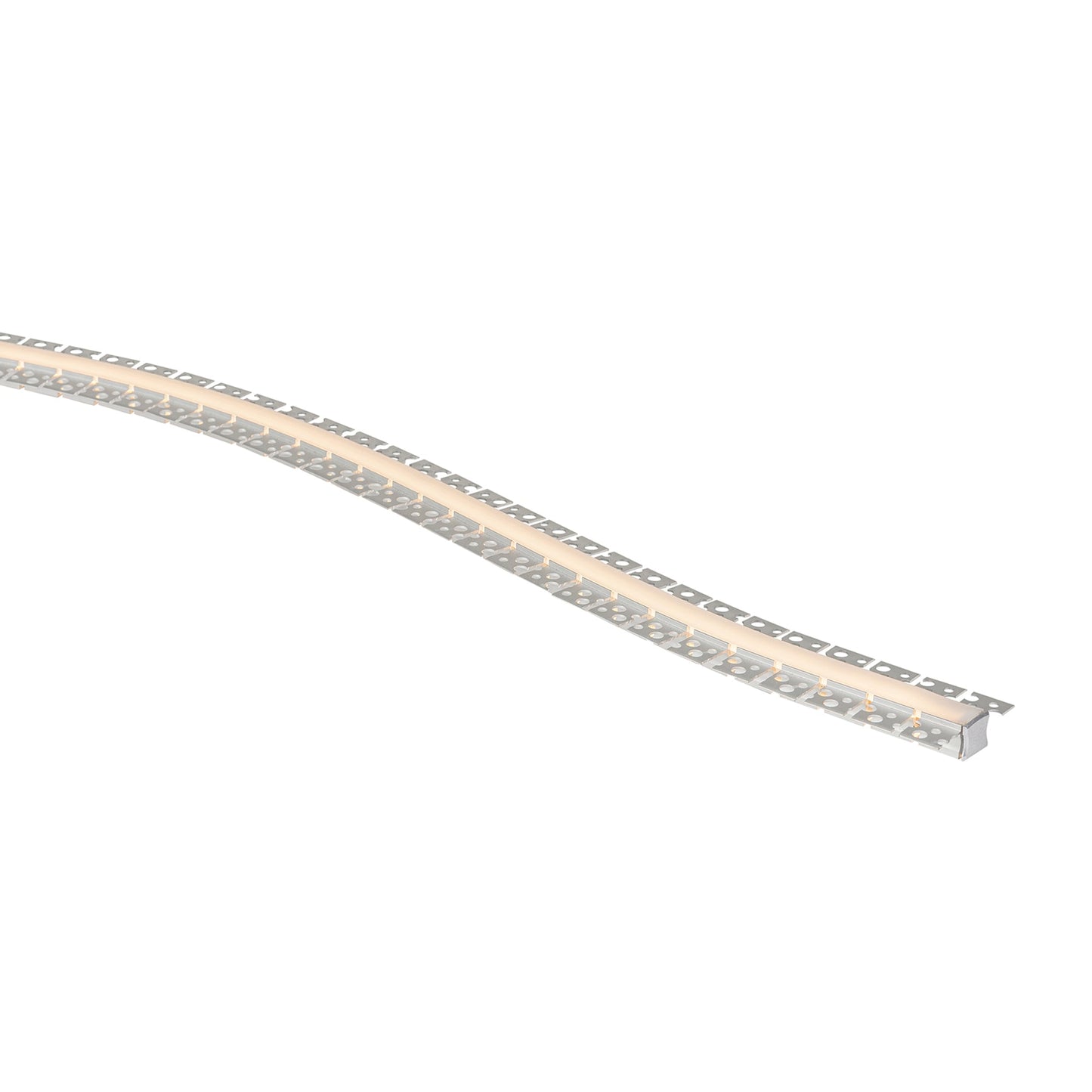 Bendable Silver 50x15mm Gyprock Aluminium profile with diffuser kit