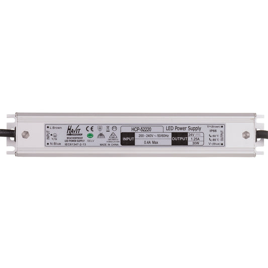 30w 24v DC IP66 Weatherproof LED Driver