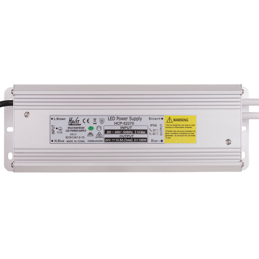 300w 24v DC IP66 Weatherproof LED Driver