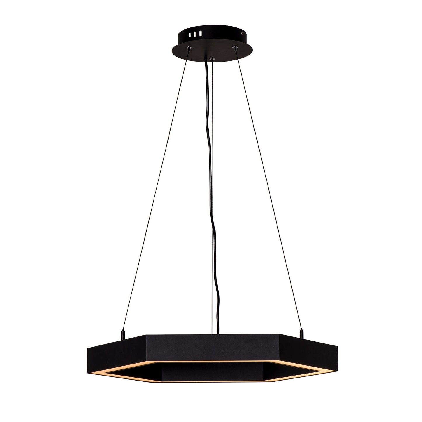 13w 520mm x 600mm TRIAC Dimmable Hexagon LED Pendant