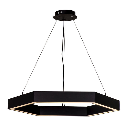 17w 779mm x 900mm TRIAC Dimmable Hexagon LED Pendant