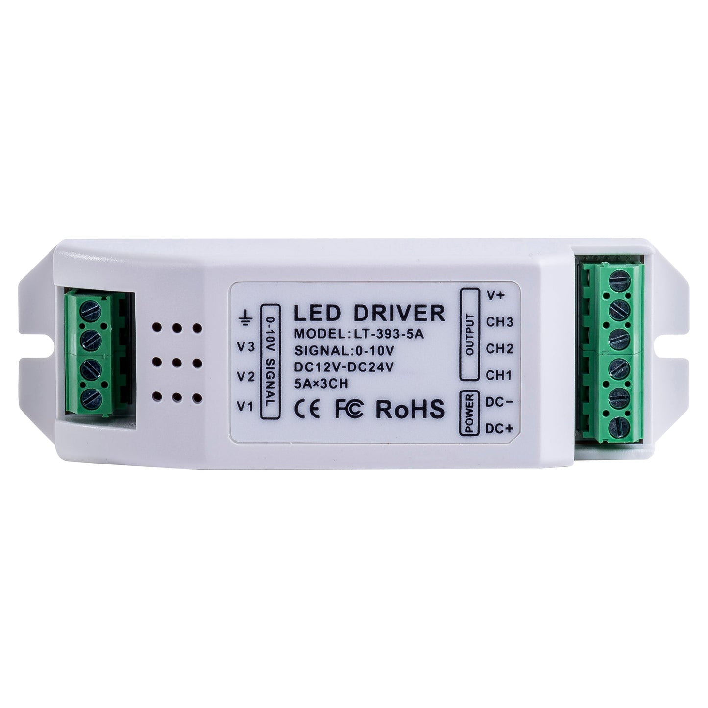 0-1/10V LED Strip Controller 24v DC To Suit RGB LED Strip