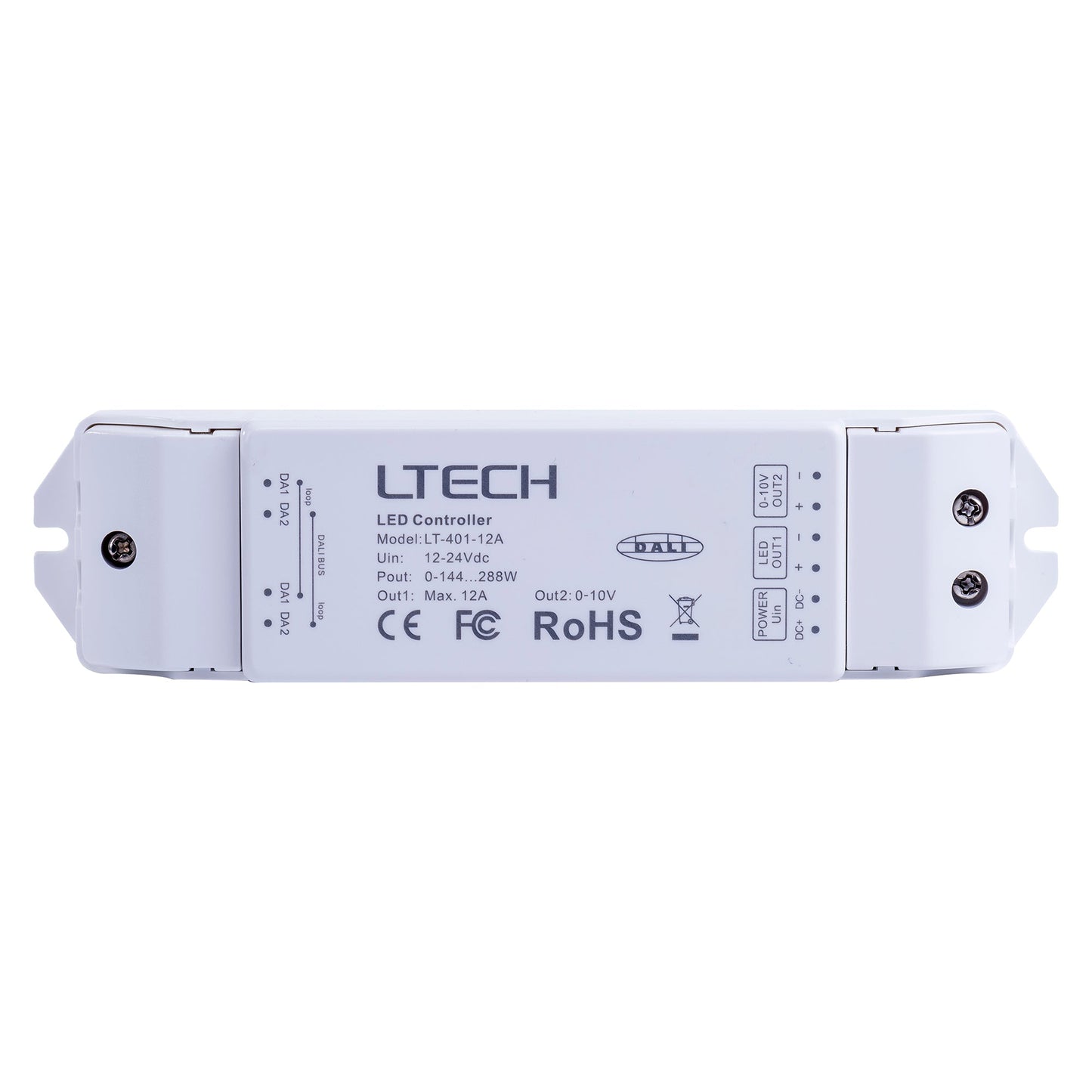 DALI LED Strip Controller 24v DC To Suit Single Coloured LED Strip