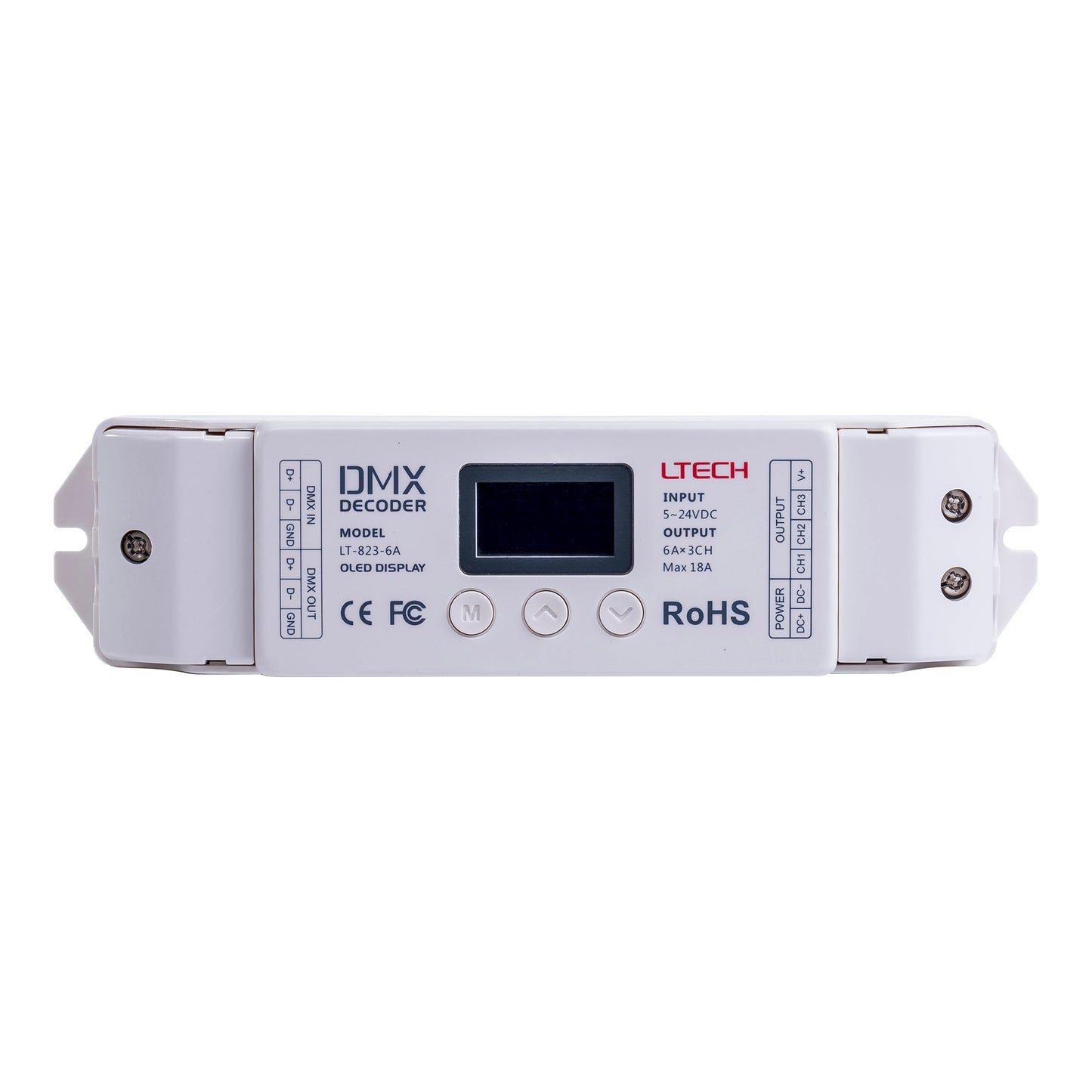 DMX LED Strip Controller 24v DC To Suit RGB LED Strip