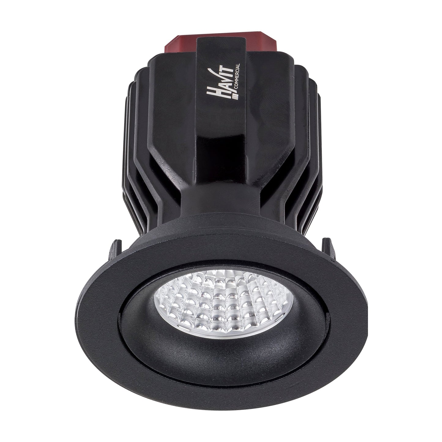 Recessed Round Tilt TRIAC Dimmable LED Downlight - 75mm