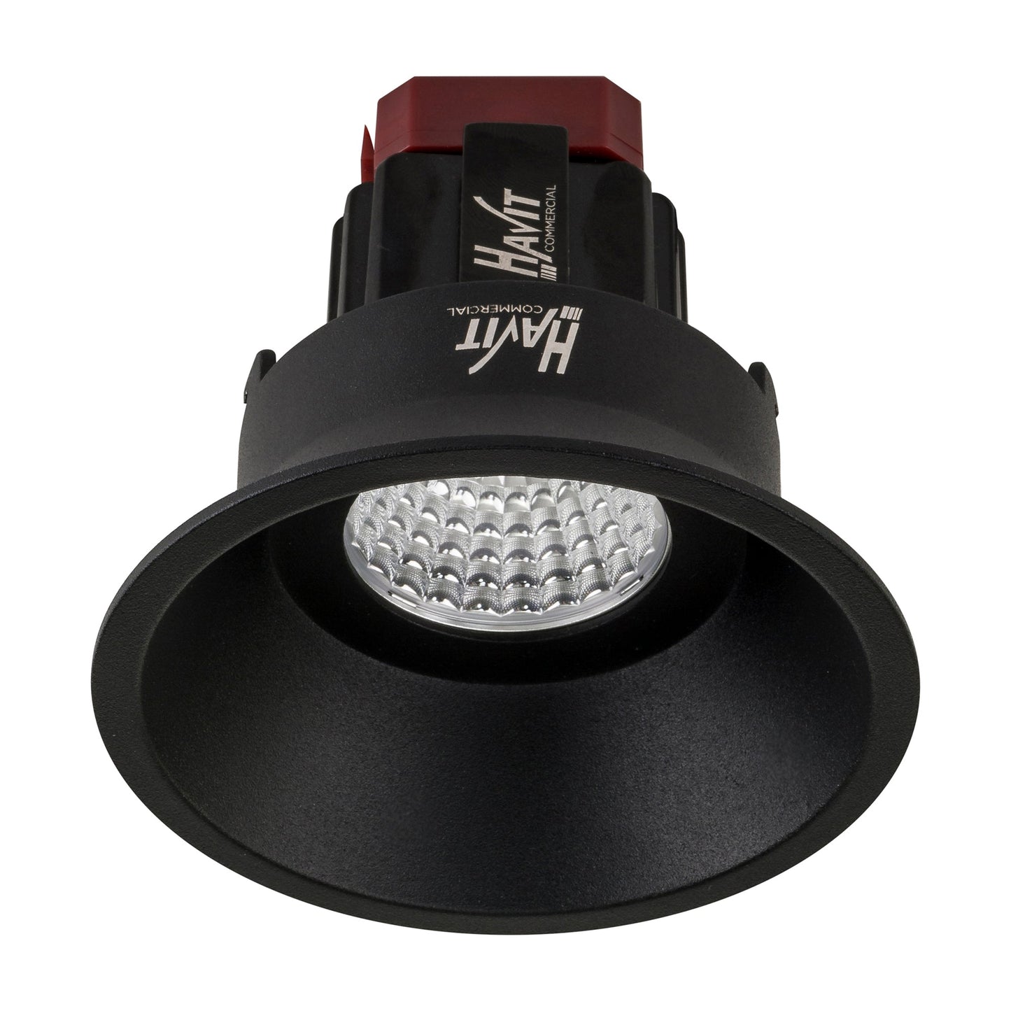 Recessed Round Deep Fixed TRIAC Dimmable LED Downlight - 90mm