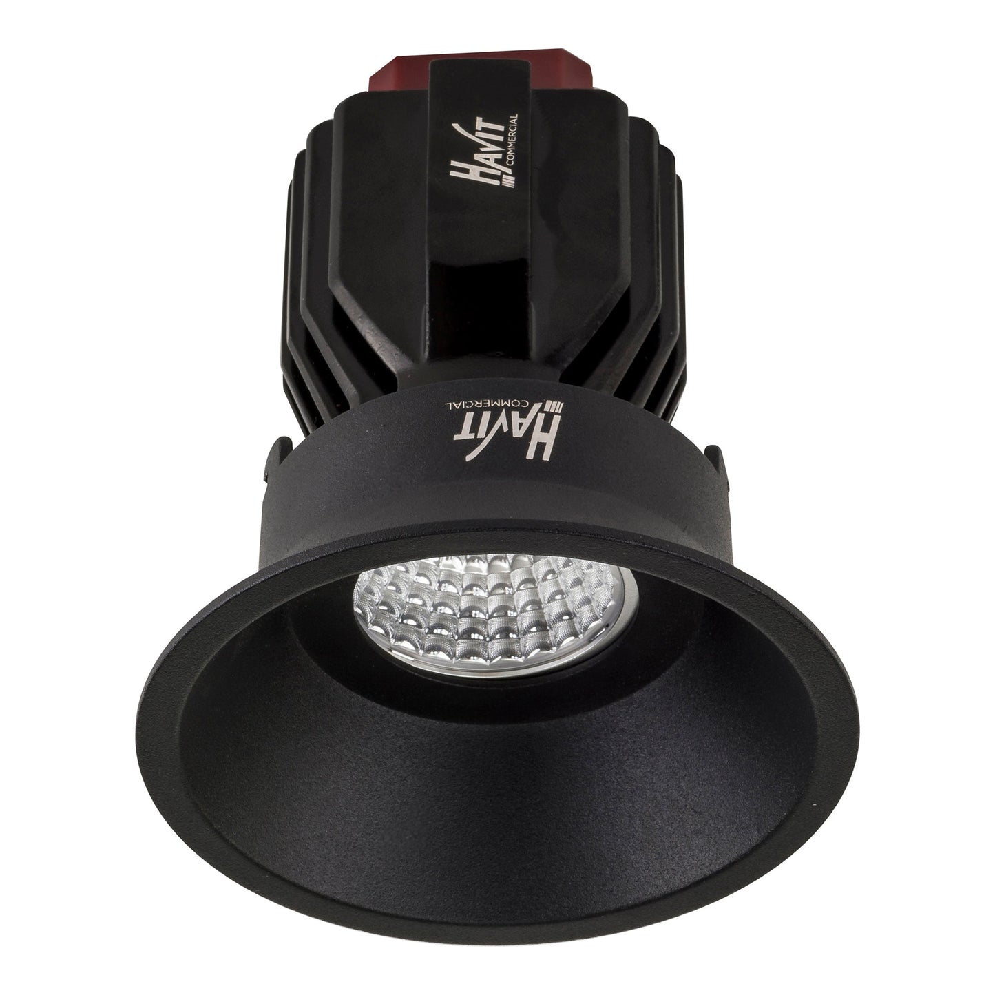 Recessed Round Deep Fixed TRIAC Dimmable LED Downlight - 90mm