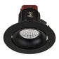 Recessed Round Tilt TRIAC Dimmable LED Downlight - 90mm