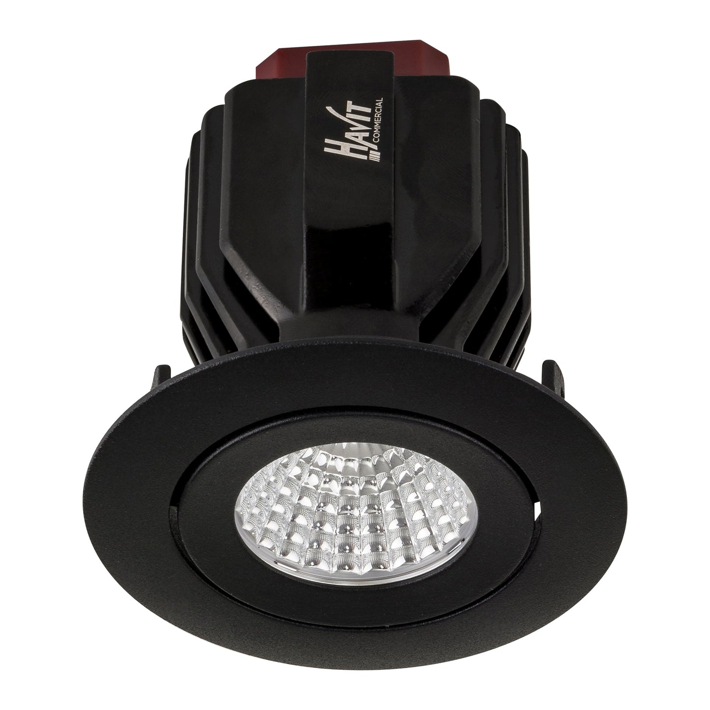 Recessed Round Tilt TRIAC Dimmable LED Downlight - 75mm