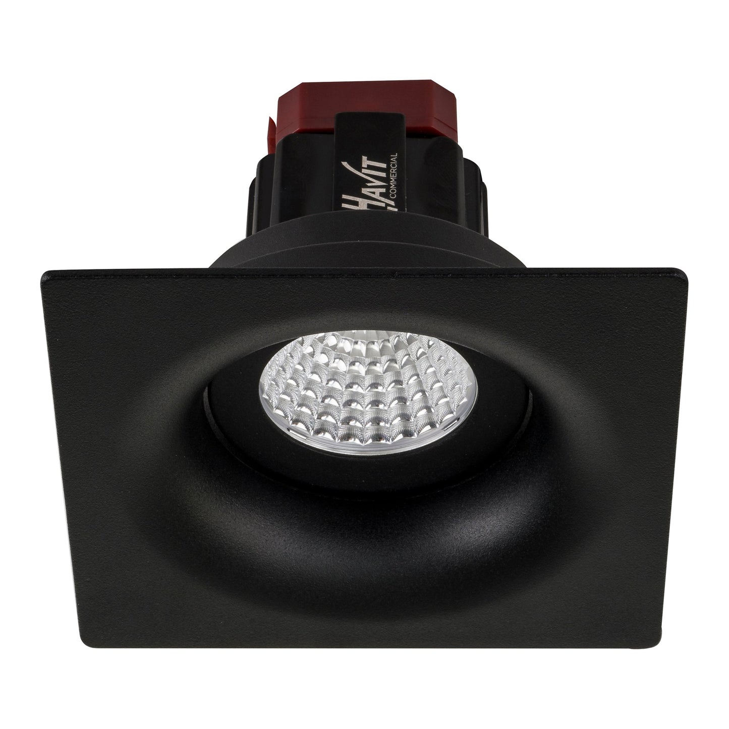 Recessed Square Tilt TRIAC Dimmable LED Downlight - 92mm
