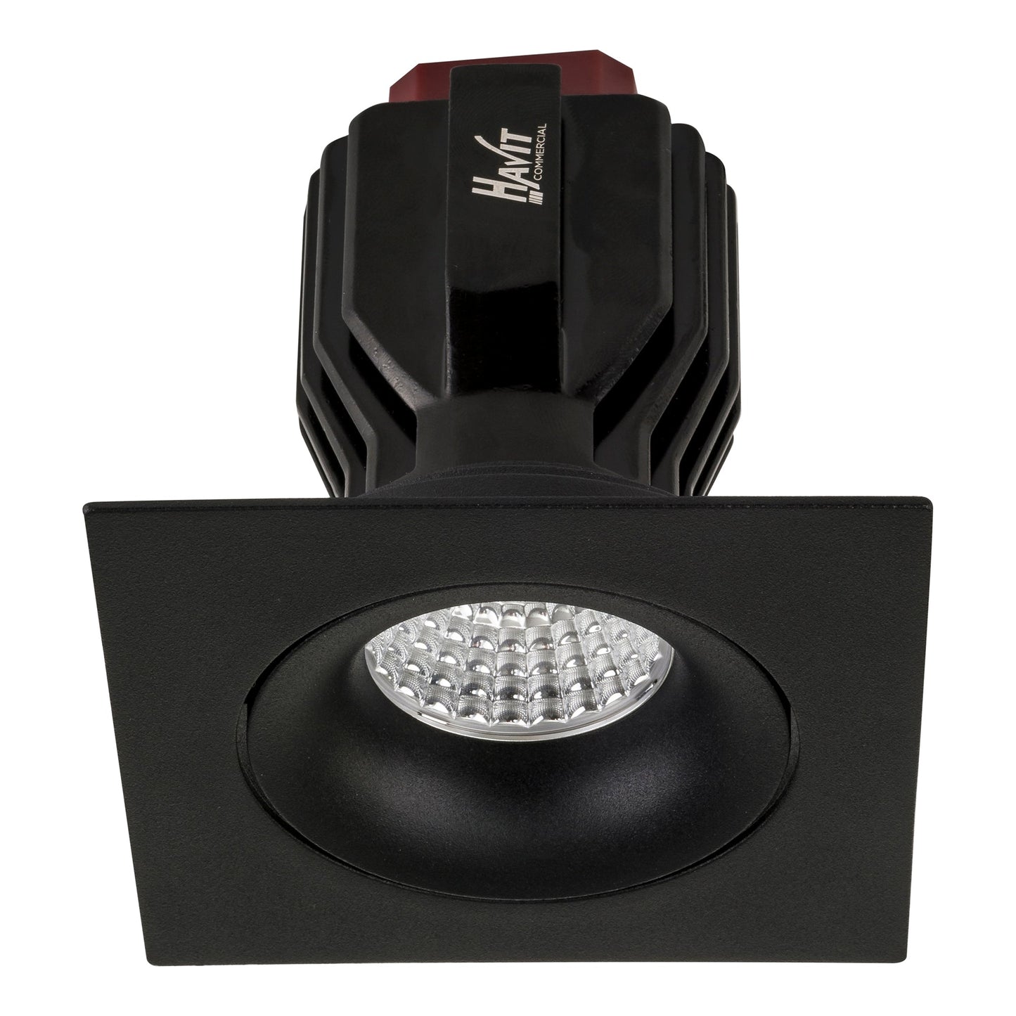 Recessed Square Tilt TRIAC Dimmable LED Downlight - 90mm