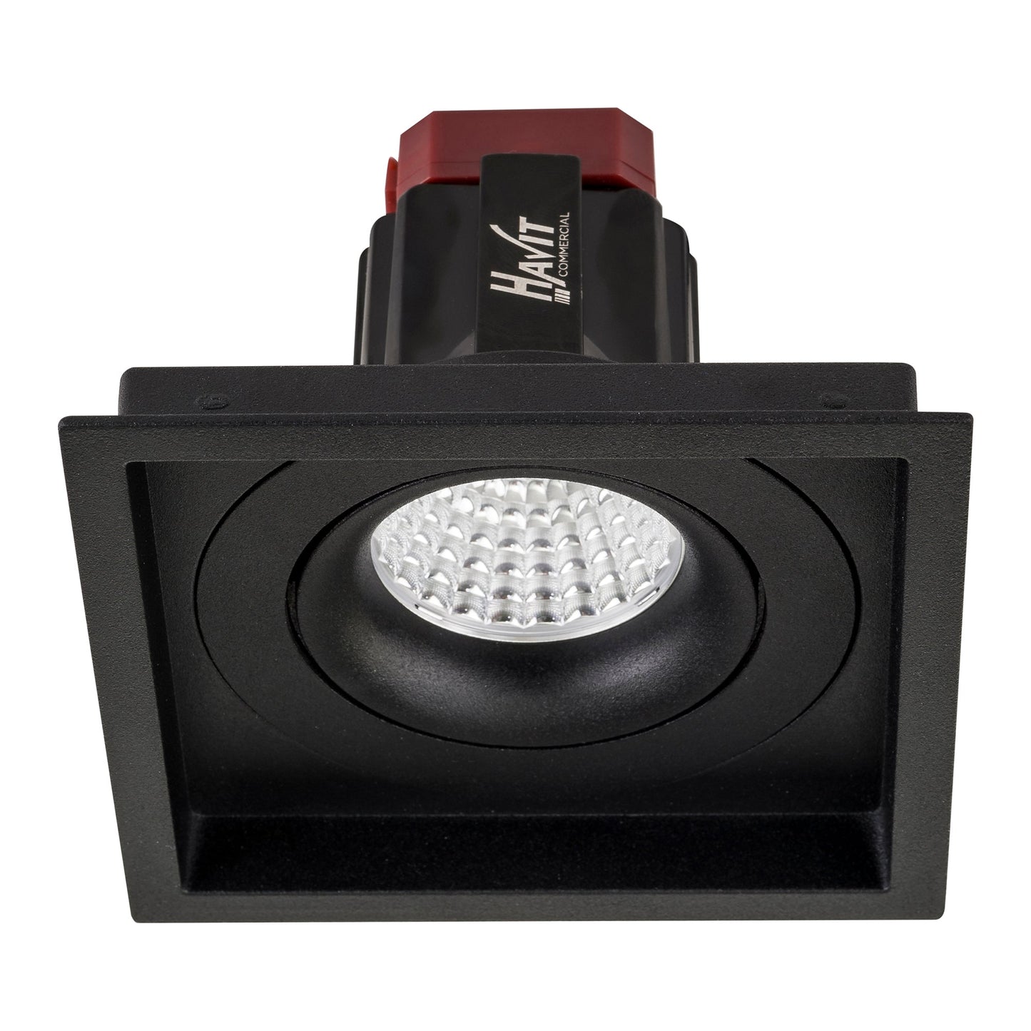 Recessed Square Tilt TRIAC Dimmable LED Downlight - 100mm
