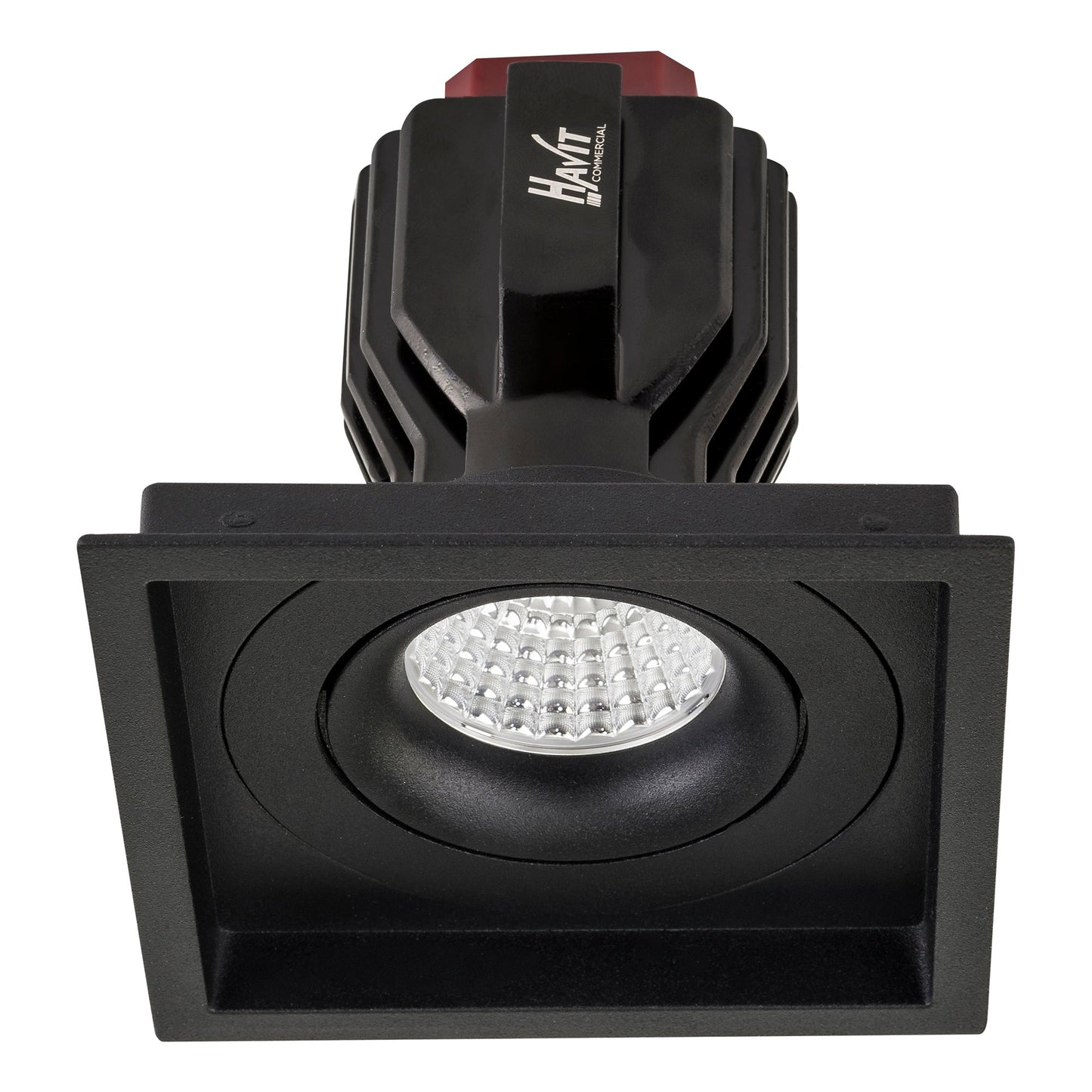 Recessed Square Tilt TRIAC Dimmable LED Downlight - 100mm