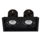2x 6w Recessed Square Tilt TRIAC Dimmable LED Downlight - 190mm x 100mm