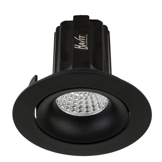 13w Recessed Round Tilt Dali Tunable LED Downlight - 90mm