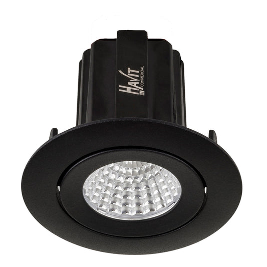 13w Recessed Round Tilt Dali Tunable LED Downlight - 75mm