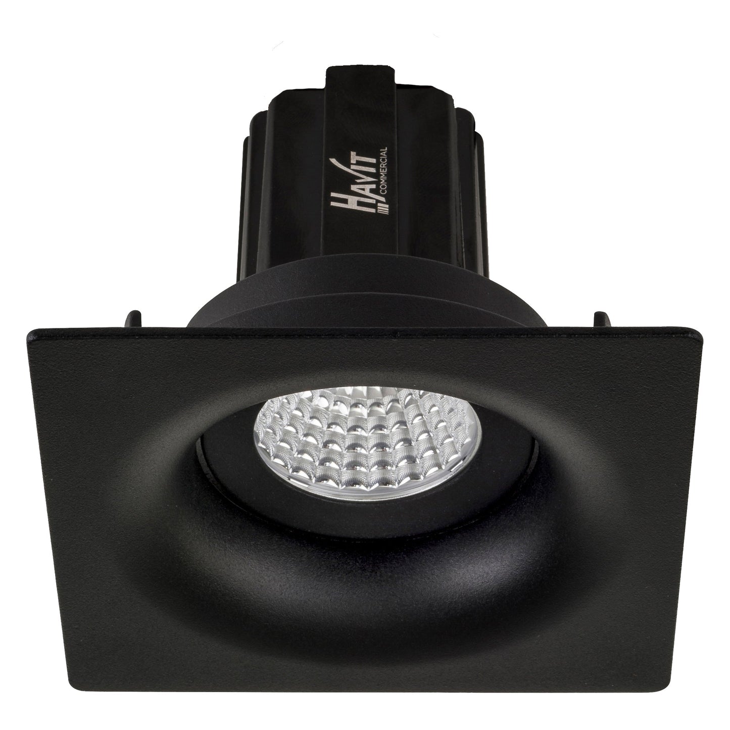 Recessed Square Tilt Dimmable LED Downlight - 92mm