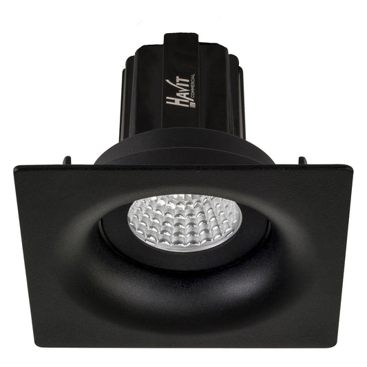 13w Recessed Square Tilt Dali Tunable LED Downlight - 92mm