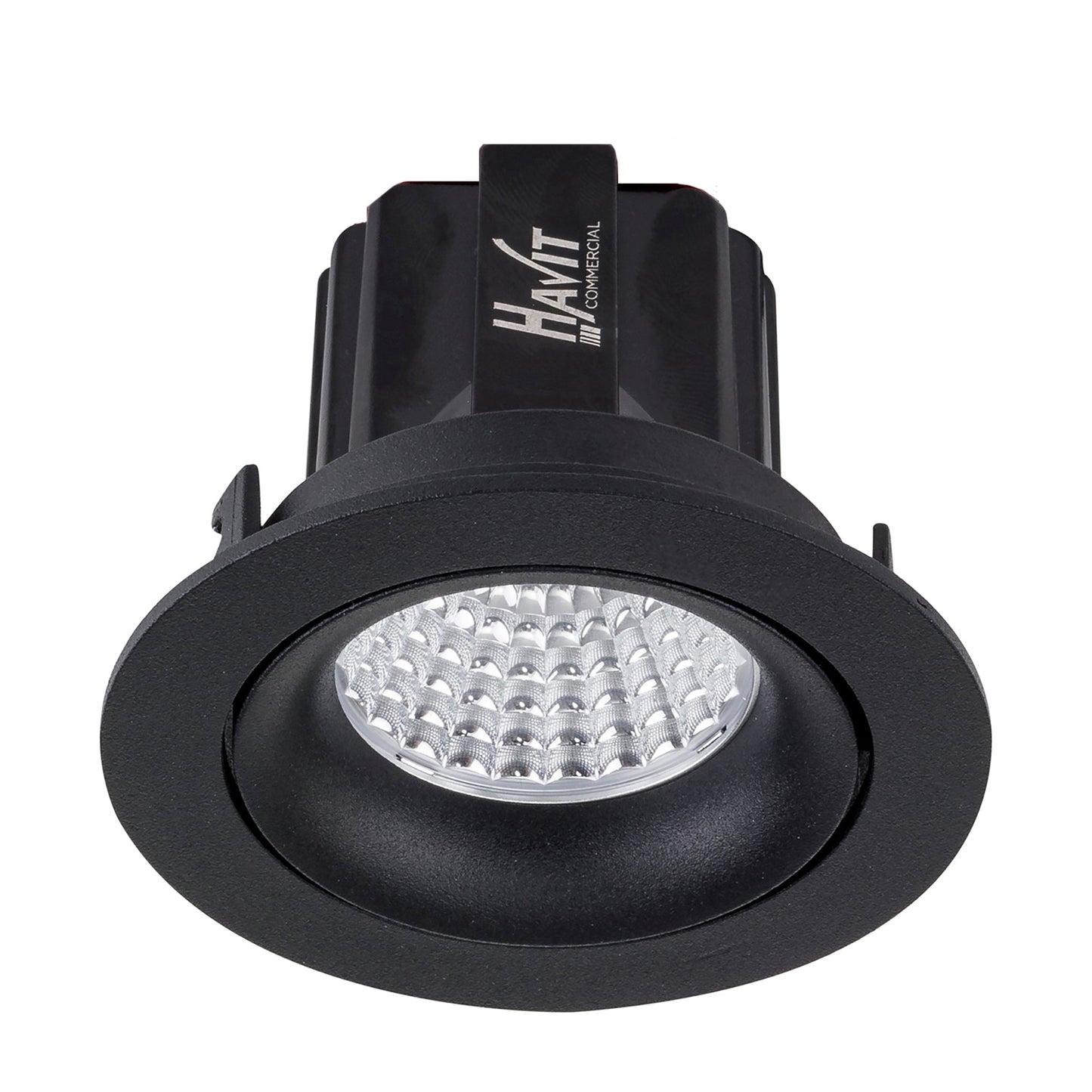 Recessed Round Tilt Dimmable LED Downlight - 75mm