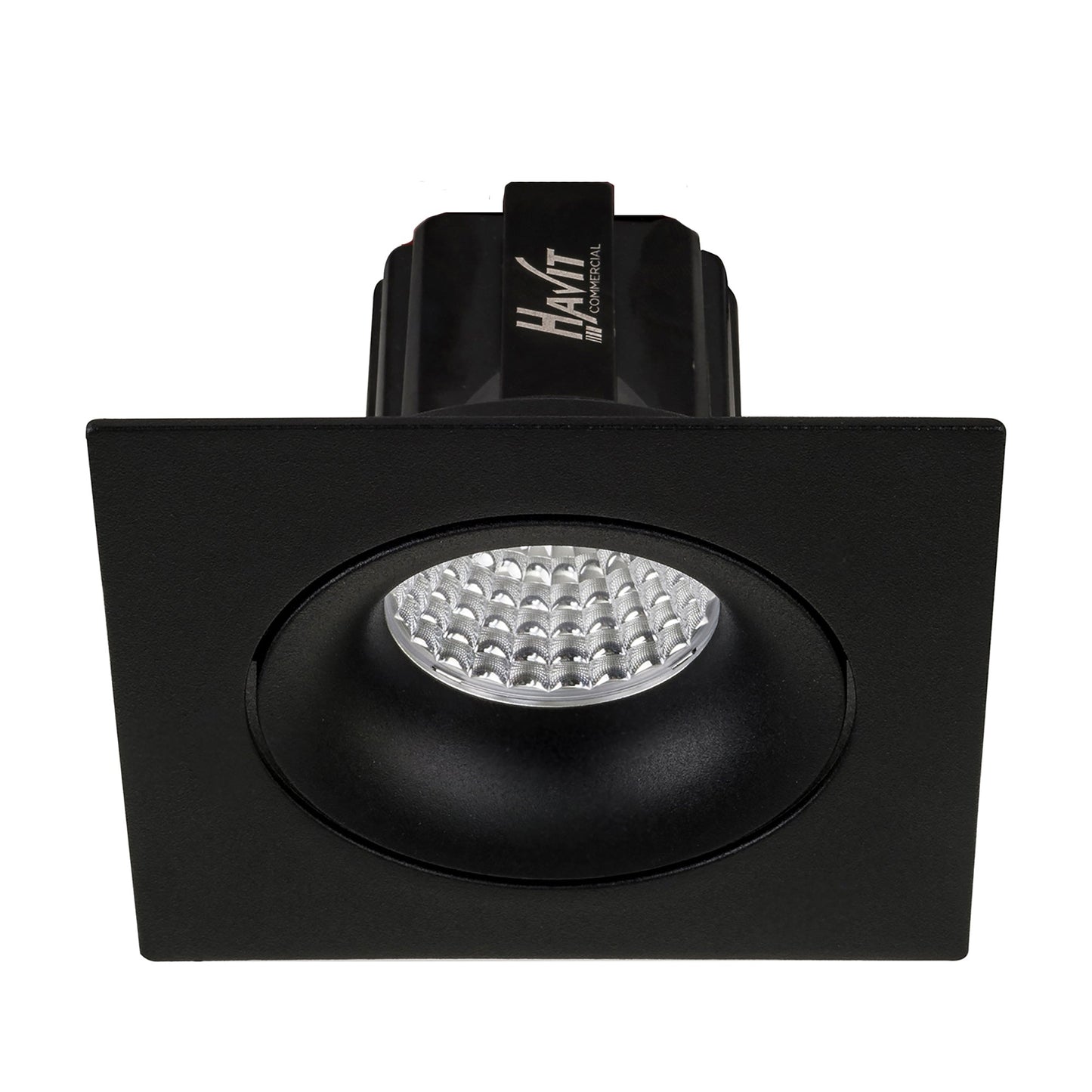 Recessed Square Tilt Dimmable LED Downlight - 90mm