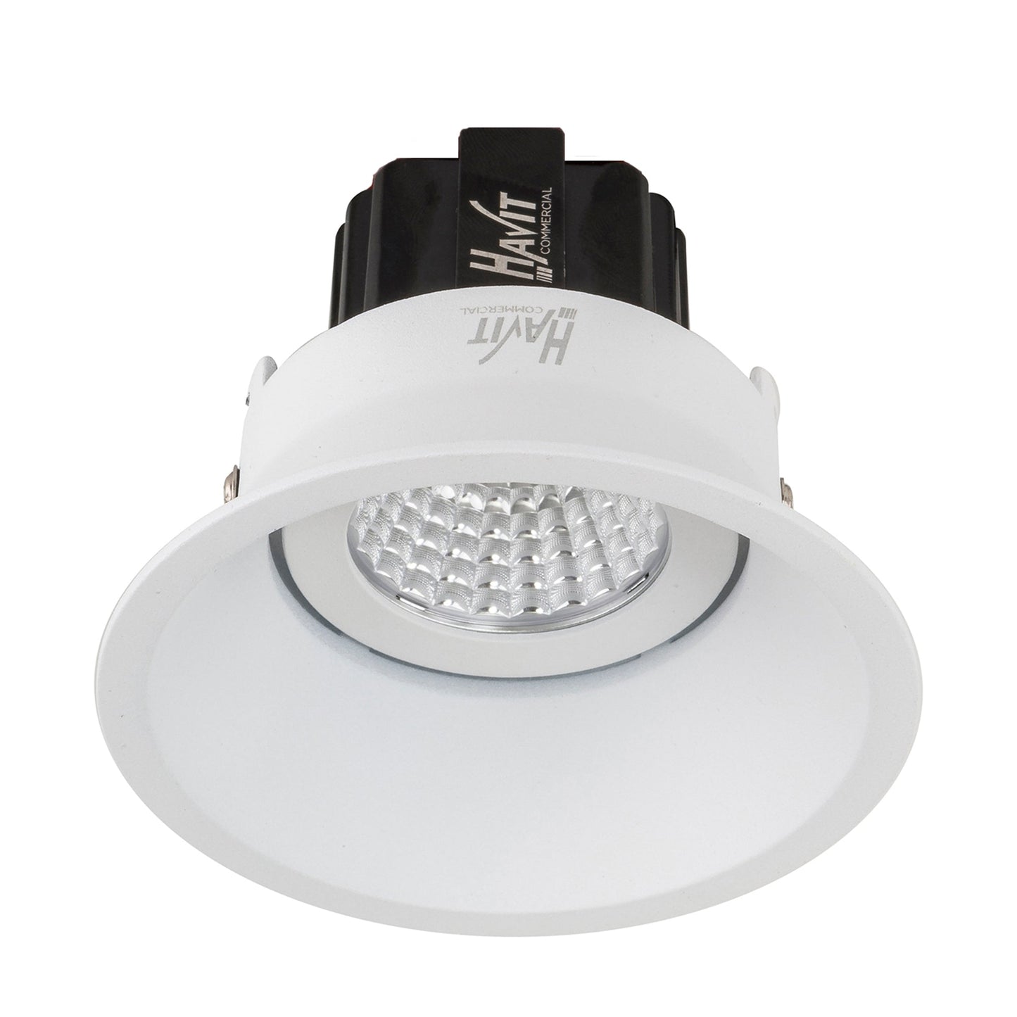Recessed Round Deep Tilt Dimmable 24v DC LED Downlight - 90mm