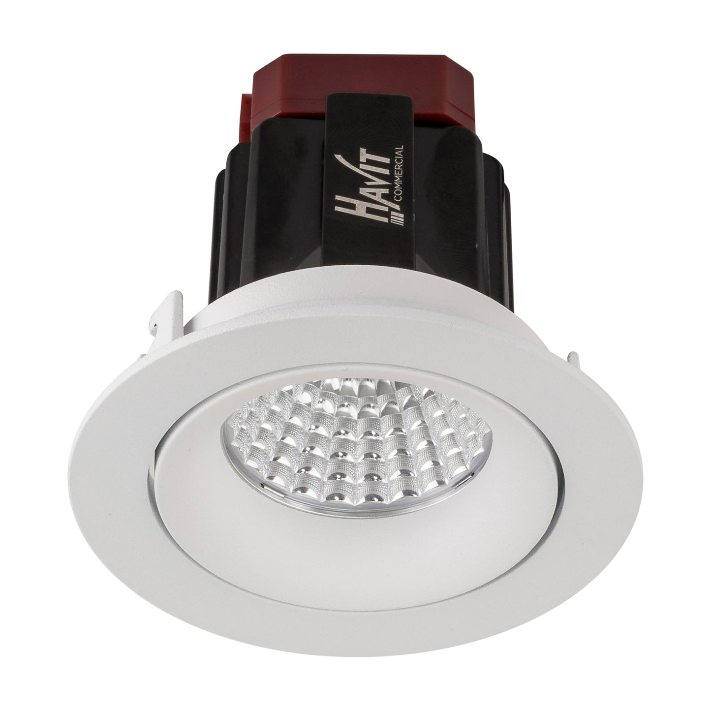 Recessed Round Tilt TRIAC Dimmable LED Downlight- 75mm