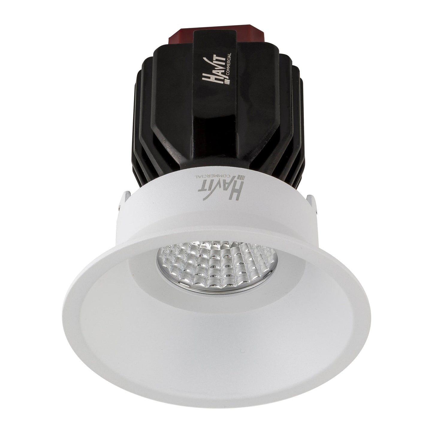 Recessed Round Deep Fixed TRIAC Dimmable LED Downlight- 90mm