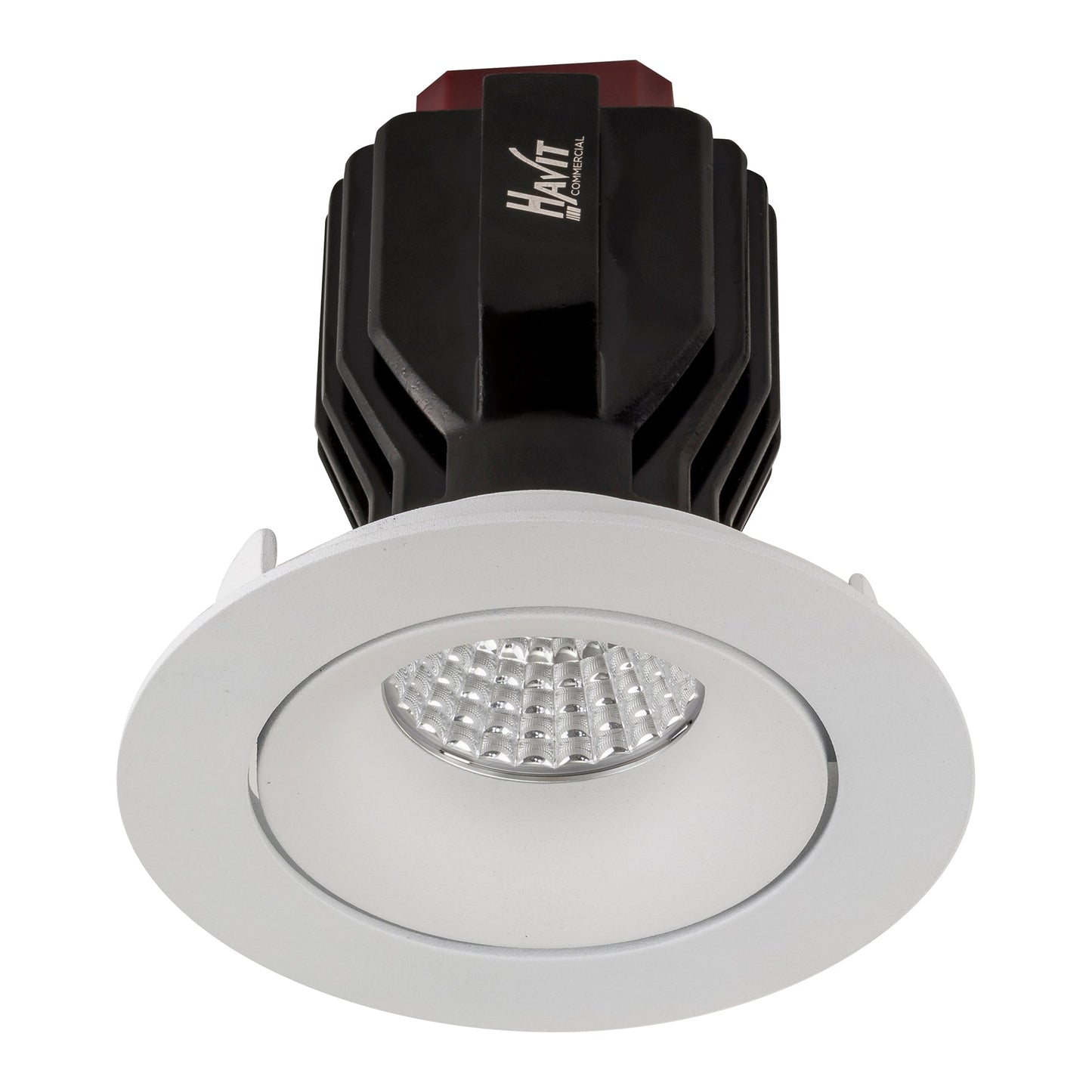 Recessed Round Tilt TRIAC Dimmable LED Downlight- 90mm