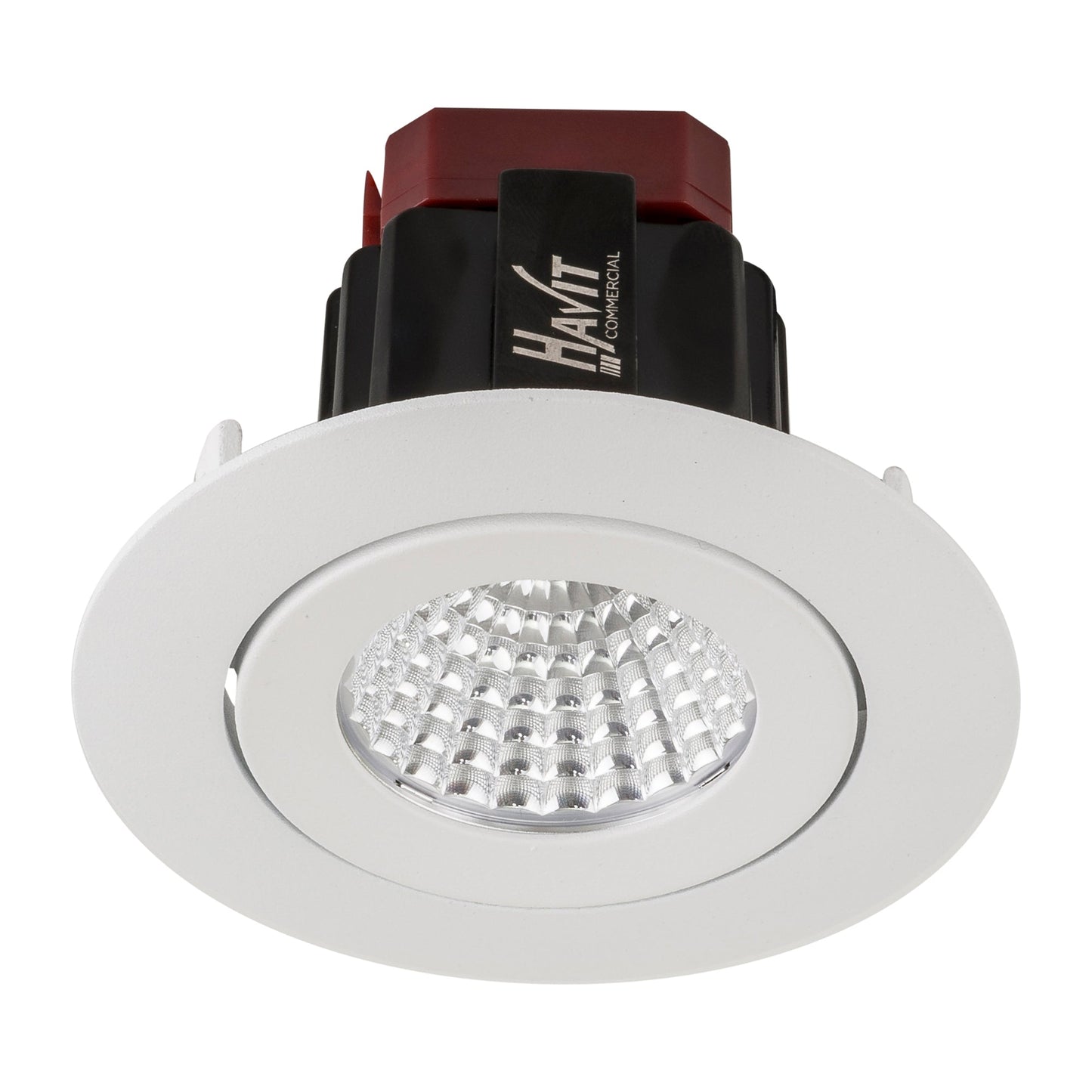 Recessed Round Tilt TRIAC Dimmable LED Downlight- 75mm